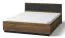 Ensemble chambre 5 pièces Mairenke | Noyer & Noir mat | Lit 160x200 cm | Rangement optimisé