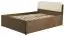 Chambre à coucher complète - Set I Fazenda, 4 - parties, partiellement massif, couleur : brun foncé