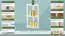 Étagère / étagère d'angle en pin massif couleurs aulne Junco 62 - 40 x 30 x 86 cm (l x p x h)