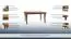 Table de salle à manger extensible Sentis 22, couleur : brun foncé - 160 - 203 x 90 cm (L x P)
