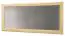 Miroir Skradin 20, Couleur : Chêne - Dimensions : 70 x 180 x 4 cm (H x L x P)