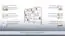 Étagère "Easy Meubles" S14, hêtre massif, laqué blanc - 167 x 218 x 20 cm (H x L x P)