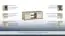 Meuble bas de télévision Madryn 06, couleur : chêne Sonoma / blanc - 50 x 138 x 40 cm (H x L x P)
