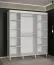 Grande armoire à 10 compartiments Jotunheimen 55, couleur : blanc - Dimensions : 208 x 180,5 x 62 cm (H x L x P)