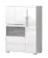 Vitrine Garim 15 | Blanc brillant | 123 x 90 x 40 cm | Design moderne et finitions haut de gamme