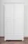 Armoire Blanc, Pin Bois massif - Dimensions 195 x 102 x 59 cm Abbildung