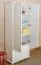 Armoire de vestiaire, Couleur: Blanc 195x84x42 cm Abbildung