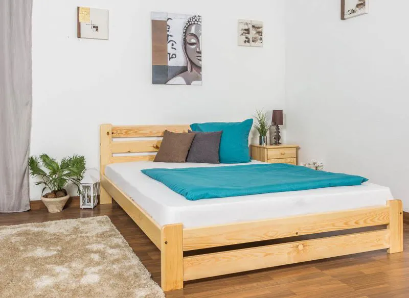 Pin Lit 160 x 200 cm Naturel Abbildung