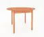 Table à manger ronde Wellsford 52 | Bois massif de hêtre cœur huilé | Ø 100 cm | Finition naturelle