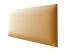 Panneaux rembourrés, lot de 10, couleur : orange, housse : similicuir, dimensions : 60 x 30 cm
