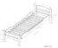 Cadre de lit pour enfants / Lit pour enfant 90 x 190 cm | Bois massif: Hêtre | Laqué Blanc | Qualité particulièrement élevée Abbildung