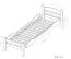Cadre de lit pour enfants / Lit pour enfant 90 x 200 cm | Bois massif: Hêtre | Laqué Blanc | incl. 2 tiroirs et sommier à lattes | Qualité particulièrement élevée Abbildung