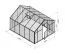 Serre - Serre Rucola XL10, parois : verre trempé 4 mm, toit : 6 mm HKP multiparois, surface au sol : 10,4 m² - Dimensions : 360 x 290 cm (lo x la)