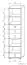 Vitrine Rabaul 29, couleur : chêne Sonoma - Dimensions : 200 x 49 x 40 cm (H x L x P)
