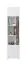 Chambre d'adolescents - Etagère Lede 06, couleur : gris / blanc - Dimensions : 190 x 45 x 40 cm (H x L x P)