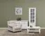 Vitrine Bibaor 02 | Chêne blanc élégant | 209 x 67 x 41 cm | Design moderne et capacité généreuse
