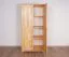 Bois massif-Armoire Pin, Couleur: Naturel 190x90x60 cm