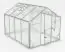 Serre - Serre Radicchio L7, parois : verre trempé 4 mm, toit : 6 mm HKP multiparois, surface au sol : 6,40 m² - Dimensions : 290 x 220 cm (lo x la)