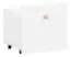 Chambre d'enfant - Armoire Egvad 06, couleur : blanc / hêtre - Dimensions : 193 x 43 x 40 cm (H x L x P), avec 1 porte, 1 tiroir et 4 compartiments