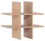 Insert pour les étagères de la série Marincho, couleur : chêne - Dimensions : 48 x 48 x 29 cm (H x L x P)