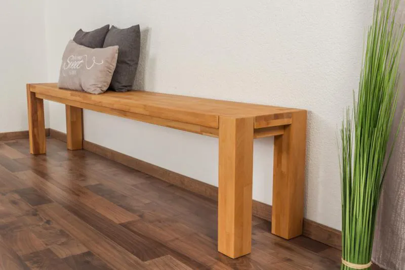 Banc à tabouret Hêtre Bois massif Abbildung