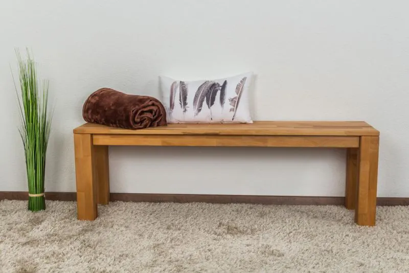 Banc à tabouret Hêtre Bois massif Abbildung