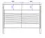 Commode compacte Gorica 10 avec éclairage LED | Chêne doré | 85 x 111 x 50 cm | Soft Close | Verre antisol bronze