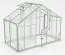 Serre - Serre Mangold XL4, verre trempé 4 mm, surface au sol : 4,40 m² - Dimensions : 150 x 290 cm (lo x la)