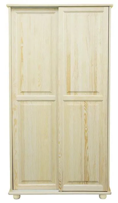 Bois massif-Armoire Pin Naturel 195x92x59 cm Abbildung