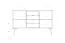 Commode Rolleston 15, bois de hêtre massif huilé - Dimensions : 87 x 144 x 46 cm (H x L x P)