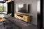 Meuble TV Rolleston 28, chêne sauvage massif huilé - Dimensions : 57 x 180 x 46 cm (H x L x P)