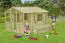 Cabane de jardin pour enfants K51 - Dimensions : 2,25 x 2,16 mètres