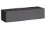 Meuble-paroi au design stylé Balestrand 314, couleur : noir / gris - dimensions : 150 x 330 x 40 cm (h x l x p), avec suffisamment d'espace de rangement