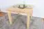 Table en bois de pin massif naturel Junco 239C (carré) - 100 x 100 cm (L x P)