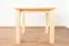 Table de salle à manger en bois de pin massif naturel Turakos 103 (rectangulaire) - 90 x 90 cm (L x P)