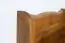Banc d'angle en pin massif, couleur chêne Rusikal Junco 243 - Dimensions : 84 x 110 x 152 cm (H x L x P)