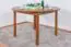 Table en bois de pin massif couleur chêne rustique Junco 235B (ronde) - diamètre : 120 cm