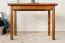 Table en pin massif couleur chêne rustique Junco 227B (carré) - 100 x 60 cm (L x P)