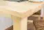 Table en bois de pin massif naturel Junco 239B (carrée) - 90 x 90 cm (L x P)