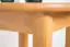 Table en pin massif couleur aulne Junco 234A (ronde) - Ø 60 cm 