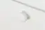 Armoire à chaussures en pin massif, laqué blanc Junco 214 - Dimensions 80 x 72 x 30 cm