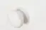 Meuble bas de télévision en pin massif laqué blanc Junco 199 - Dimensions 66 x 72 x 44 cm