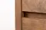 Commode Selun 21, couleur : chêne brun foncé - 103 x 50 x 46 cm (h x l x p)