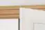 Armoire à portes battantes / armoire Badile 06, couleur : blanc pin / brun - 187 x 97 x 49 cm (h x l x p)