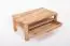 Table basse Wooden Nature 15 en bois de hêtre massif huilé - Dimensions : 105 x 65 x 47 cm (L x P x H)