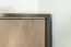 Armoire à portes battantes / armoire Sichling 01, cadre à droite, couleur : brun chêne - Dimensions : 193 x 80 x 58 cm (H x L x P)