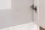 Armoire à portes battantes / armoire Badus 07, couleur : blanc - 201 x 85 x 54 cm (h x l x p)