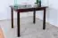 Table en pin massif couleurs noyer Junco 228A (carrée) - 100 x 70 cm (L x P)