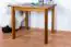 Table en pin massif couleur chêne rustique Junco 227A (carré) - 90 x 60 cm (L x P)