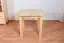 Table en bois de pin massif naturel Junco 239A - 80 x 80 cm (L x P)